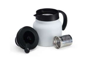 Chaleira Térmica Inox 750ml com Display LED - Solução Marketing Promocional