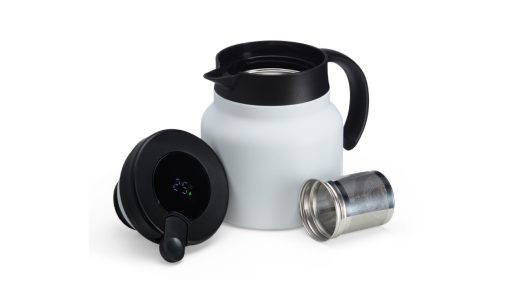 Chaleira Térmica Inox 750ml com Display LED - Solução Marketing Promocional