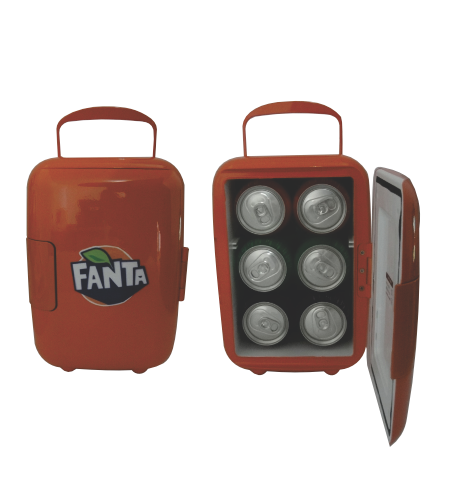 Projeto Especial Mini Geladeira Fanta - Solução Marketing Promocional